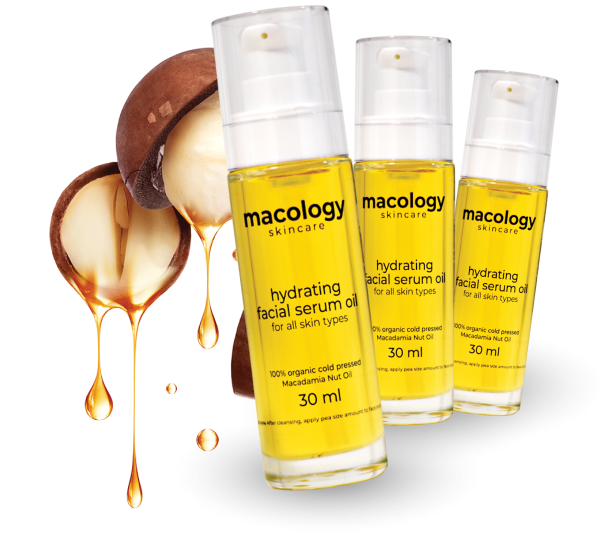 100% organic cold pressed Macadamia Nut Oil available today 100% organic cold pressed Macadamia Nut Oil available today. Get in touch on inquiries@macologyskincare.co.za or call 083 628 8579